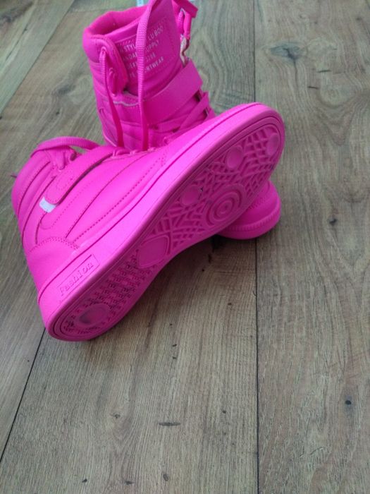 Różowe sneakersy 38