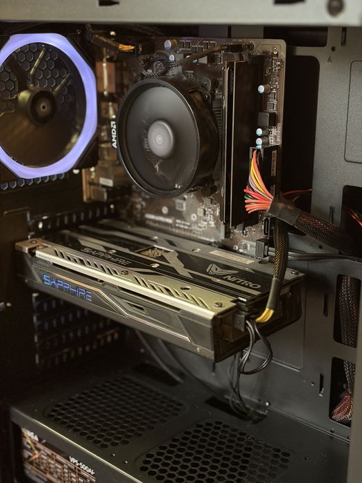 ІГРОВИЙ ПК | Ryzen 3 1200 | RX 470 4GB | 8GB DDR4 | A320 | 1TB HDD