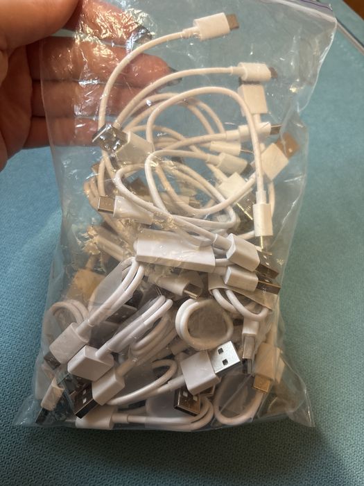 Нові USB → Type-C кабелі — 35 штук