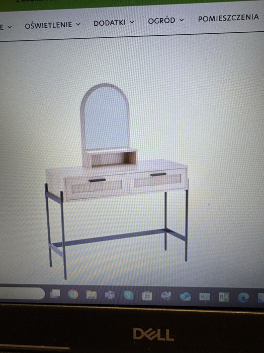 Toaletka z lustrem nowa