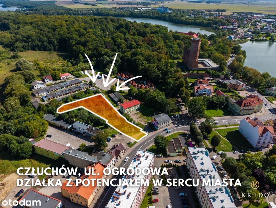 2699 m² | MPZP | Blisko centrum i jezior | Człuchów, ul. Ogrodowa