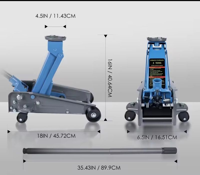 Macaco Hidráulico 3T