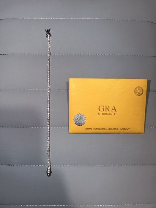 Bransoletka diamentowa tenis 2 mm 18 cm GRA vvs 1