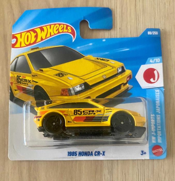 Hot Wheels '85 Honda CR-X (Série J-Imports) - Novo