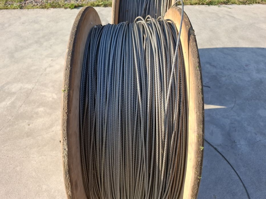 Lina Stalowa ocynkowana 4,6mm 6 x 7 - 950m x2  Zachodnia