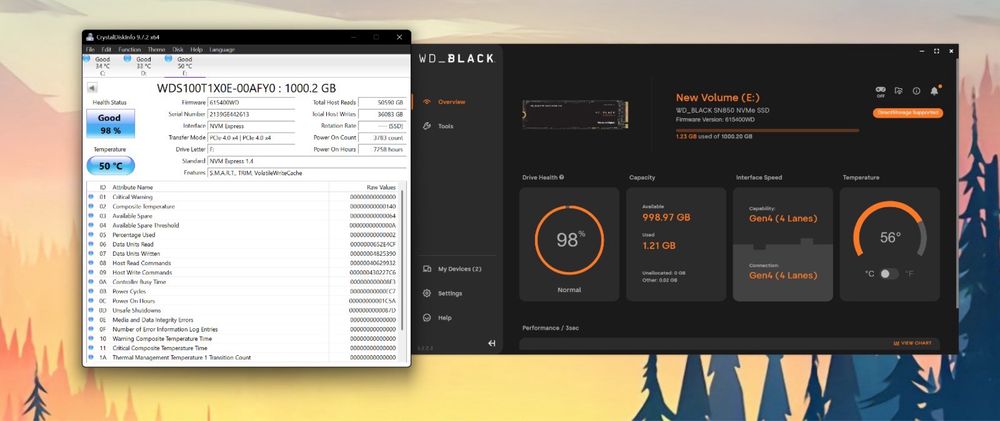 WD_BLACK SN850 1tb + Arctic m.2 pro heatsink PS5/PC