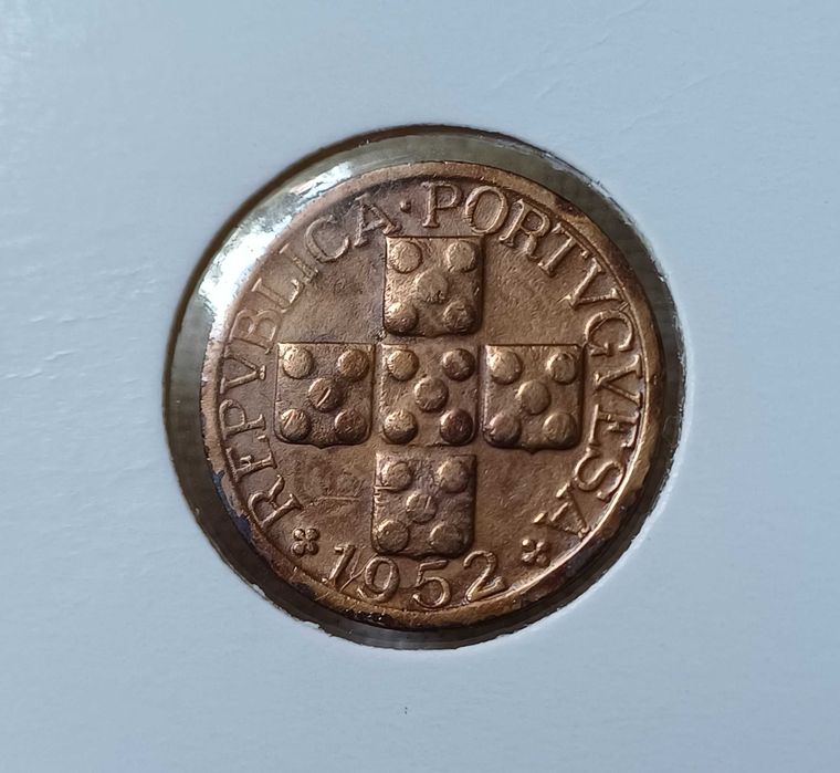 Moeda XX centavos 1952