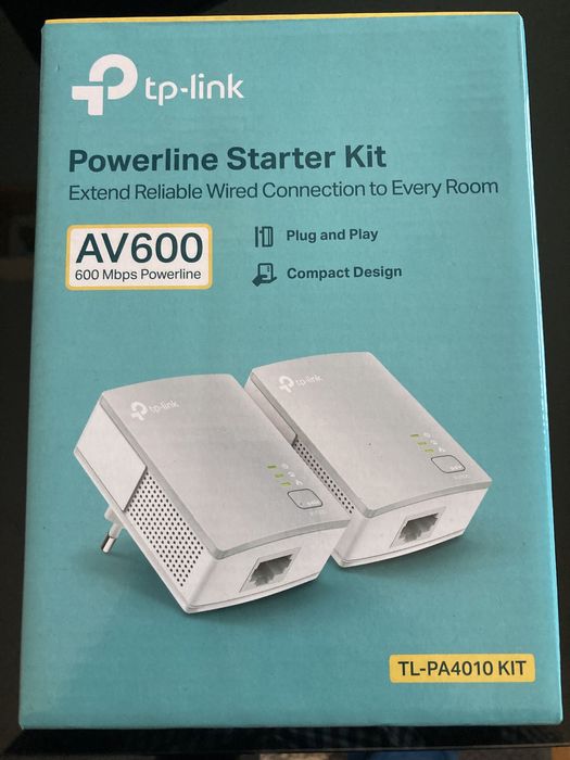 TP-LINK TL-PA4010 KIT Powerline Adapter Starter Kit