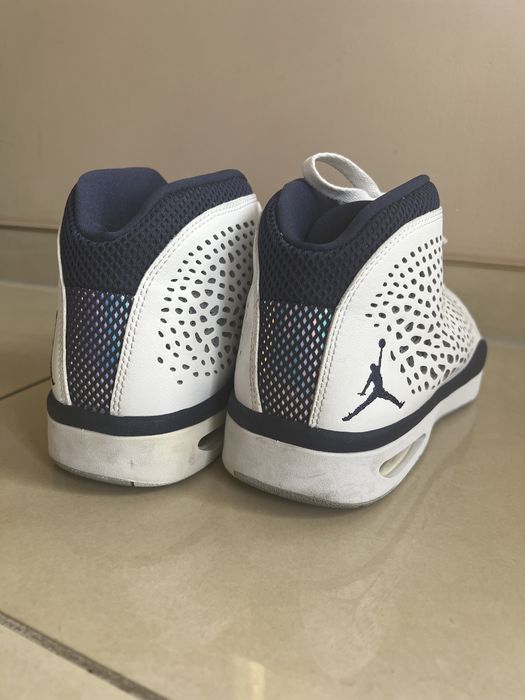 nike air jordan flight 2015 white midnight navy rozm. 43