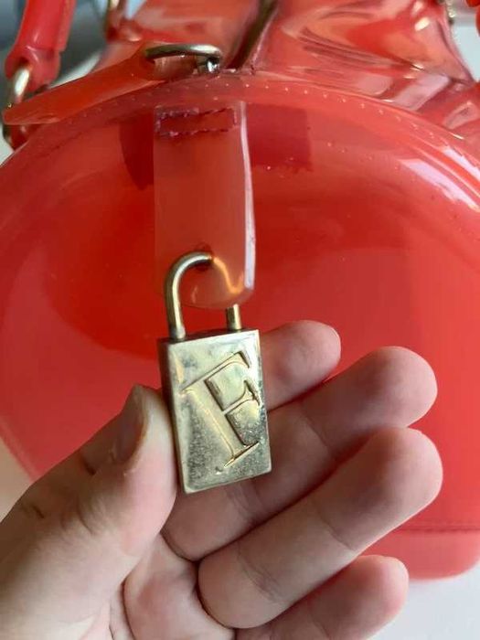 Mala Furla Candy Bag Coral