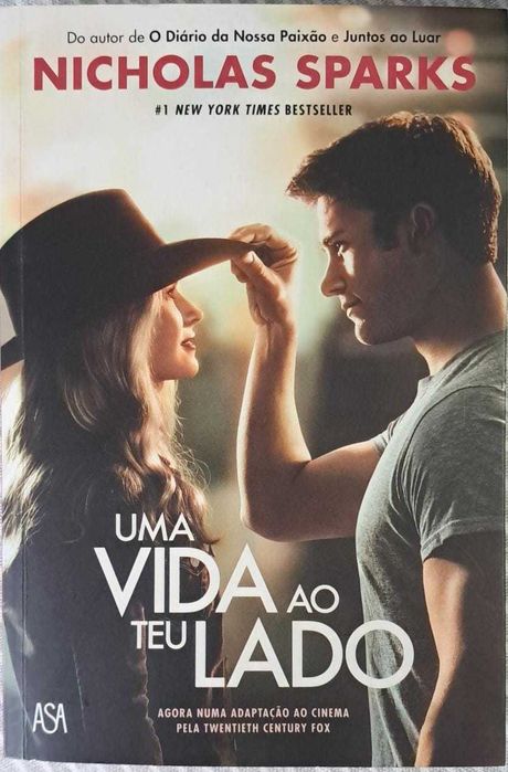 Uma Vida ao Teu Lado - Nicholas Sparks - COMO NOVO