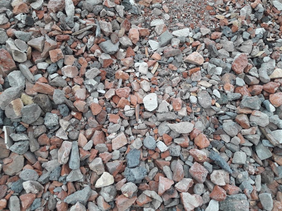 Krusztwo mielone betonowe, ceglane, mieszane