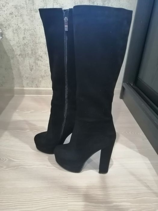 Жіночі зимові сапоги, б/у