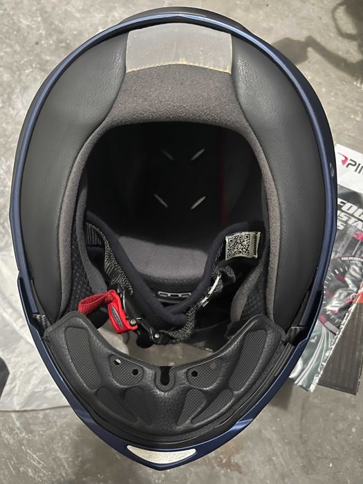 CABERG DUKE II AZUL MATE Capacete Modular + Auricular SHAD + Pinlock NOVO