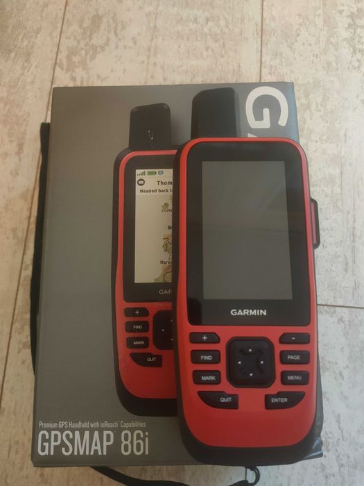 Морський GPS-навігатор 
GPSMAP® 86i з технологією inReach