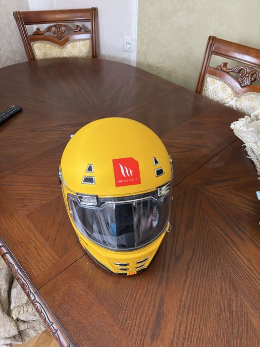 Мотошолом MT HELMETS Jarama SV Solid C3 L Matt Yellow