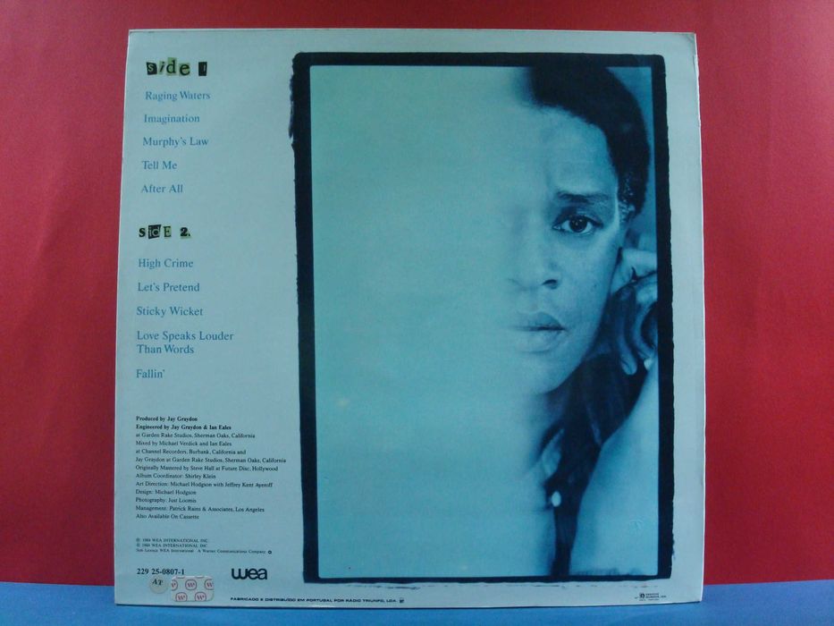 Al Jarreau ‎- High Crime / Very Good Plus / LP / PT / 1984