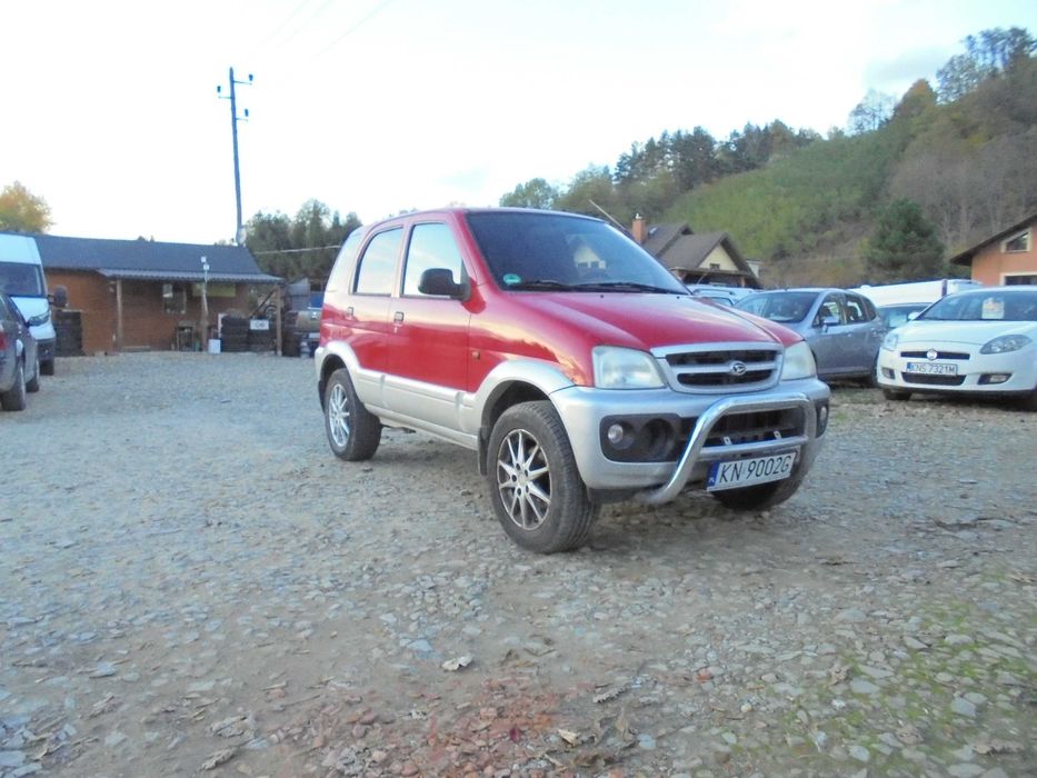 Daihatsu Terios 4x4 2005r 1,3benzyna Klimatyzacja 87KM 209tys.