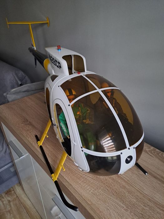 Makieta helikoptera Hughes MD 500