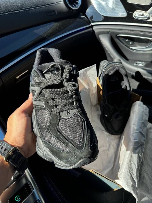ТОП! New balance 9060 “Total Black” 36 - 44 ню беланс чорні