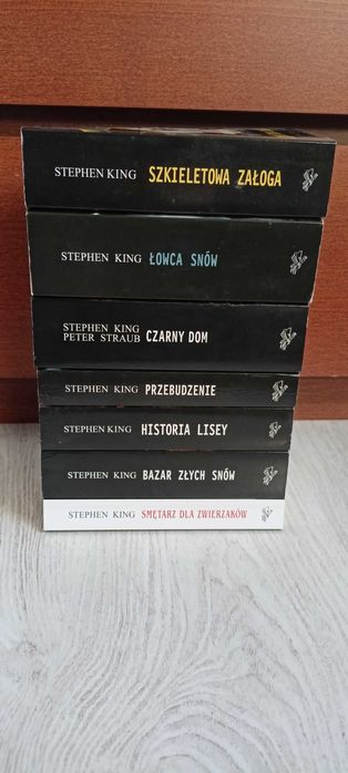 King Szkieletowa załoga Łowca snów Smętarz Historia Lisey Bazar złych