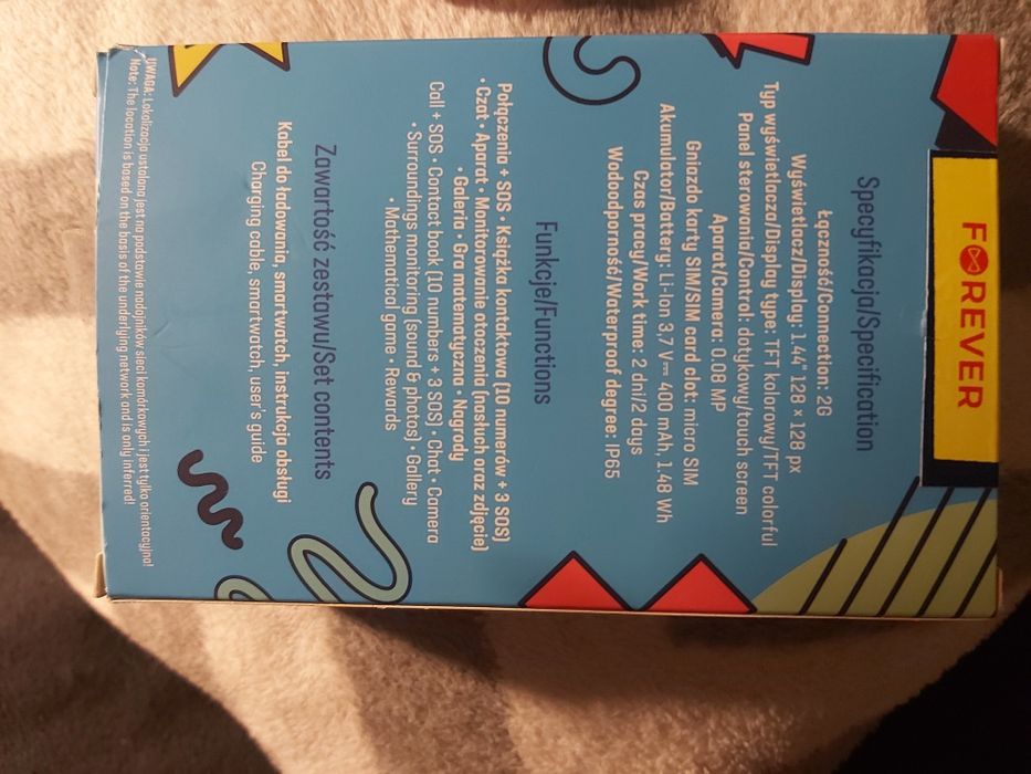 Smartwatch Kids z aparatem!