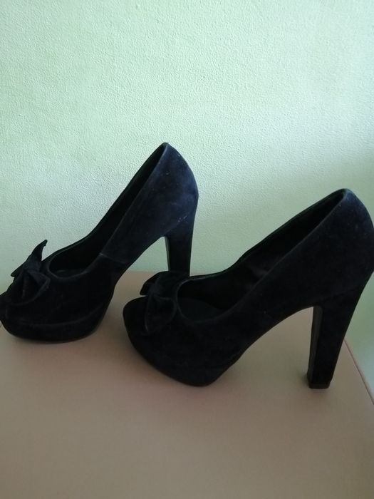 Buty na wysokim obcasie