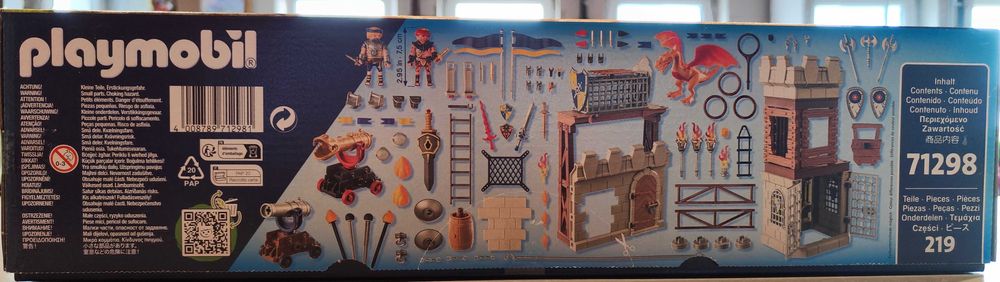Playmobil Novelmore  71298  Burnham Raiders Plac turniejowy