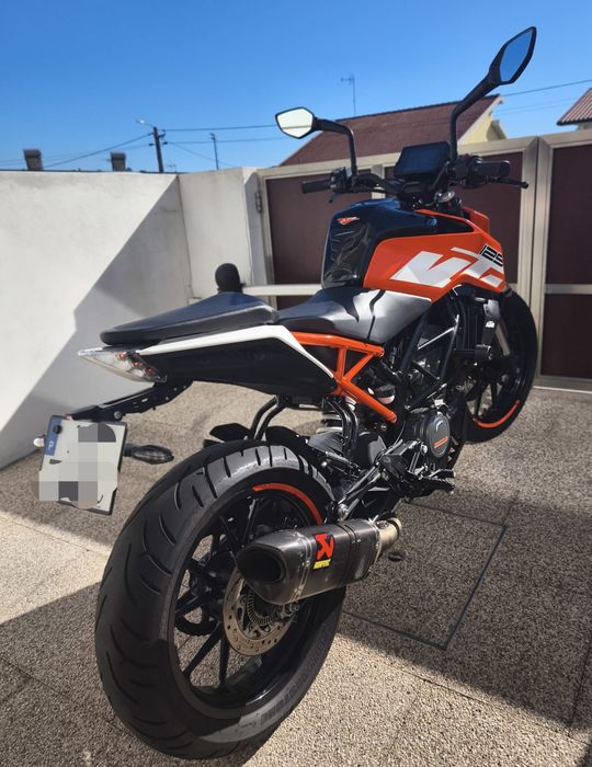Mota ktm duke 125
