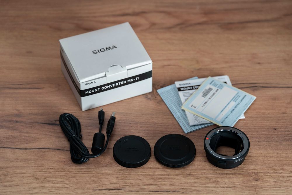 Adapter Sigma MC-11 Canon na Sony