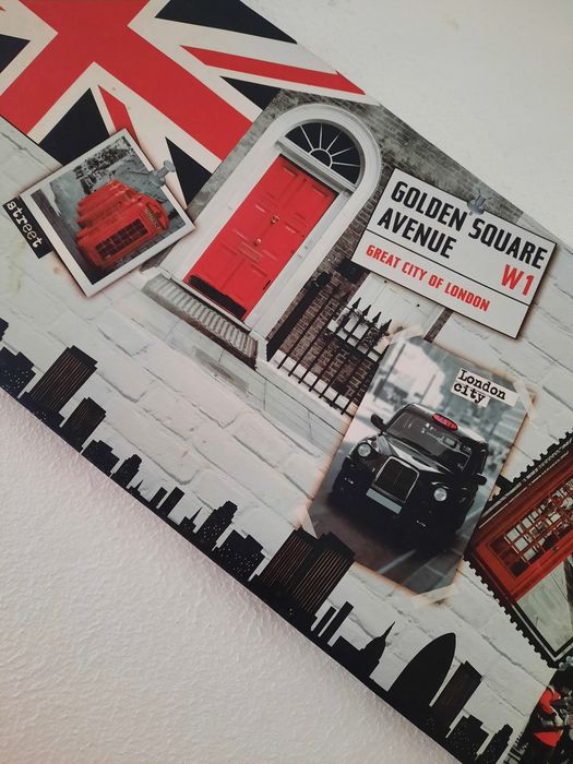 Quadro decorativo London College