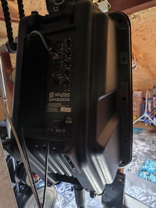 Głosnik estradowy skytec sp1500A + statyw.
