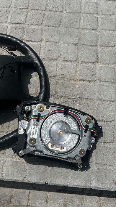 Volante multifunções original para modelos BMW E39, E46, E38, e E53 com AIRBAG
