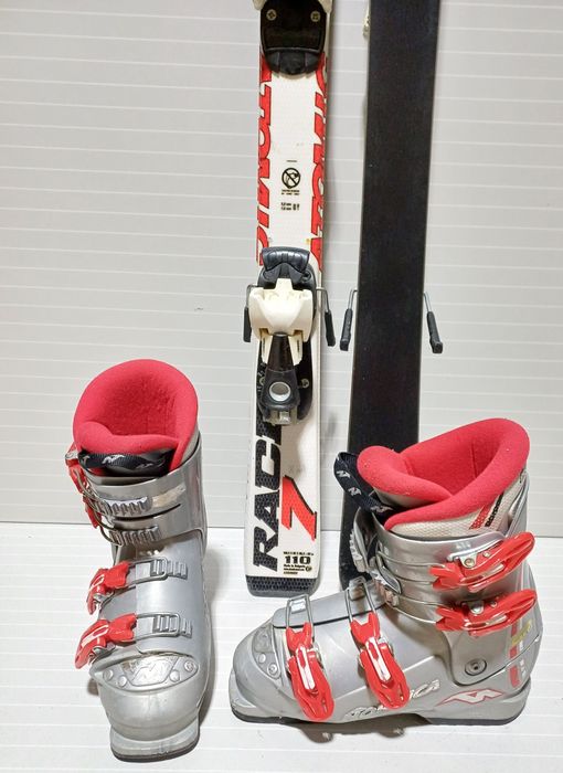 Zestaw Narty Atomic 110 cm  + buty 21 cm /~33eu