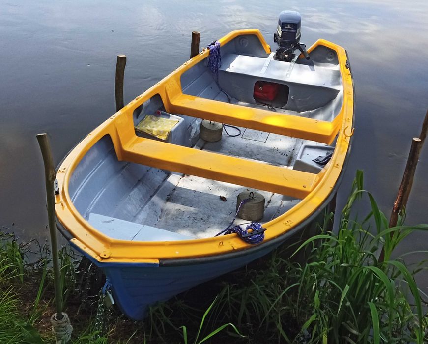 Łódź wędkarska + Yamaha 15KM