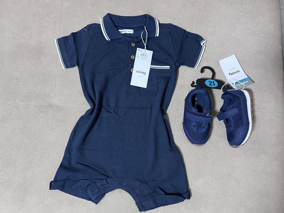 Кросівки та ромпер-поло sinsay