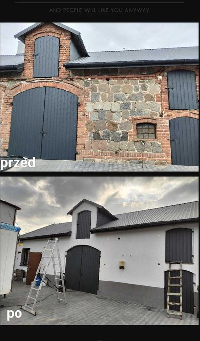 Ocieplenie domu #malowanie elewacji #docieplenie wełną #tynkowanie itp