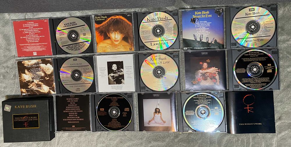 Kate Bush This Woman's Work Anthology box 8 płytowy rarytas