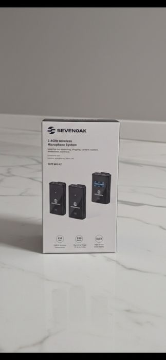 Беспроводной микрофон петличка профессиональные Sevenoak SKM-W4-K2