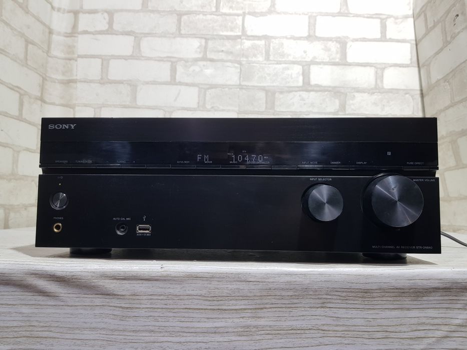 7.2 AV ресивер SONY STR-DH 840 +2, *7x150 Вт, Wi-Fi, HDMI, USB, 4K, б/
