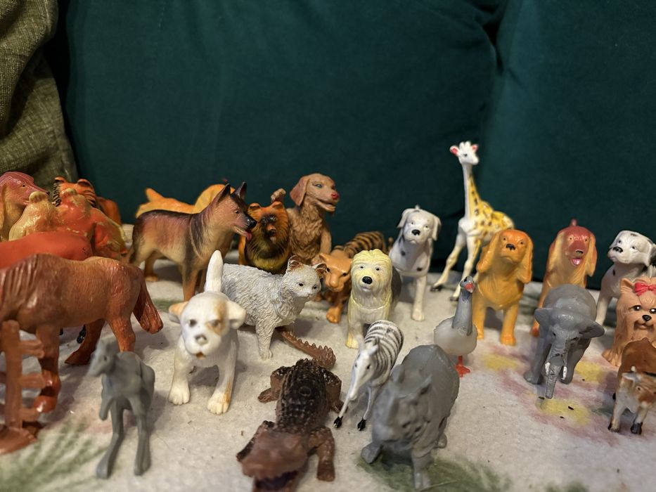 Zabawki figurki zwierząt farma