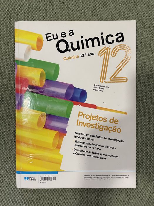 Caderno de Atividades, Eu e a Química 12