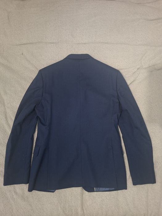 Granatowy Garnitur Niko Lepre M/L