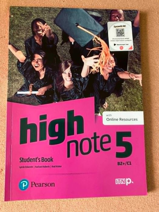 Podręcznik i ćwiczenia do języka angielskiego "High Note 5" B2+/C1