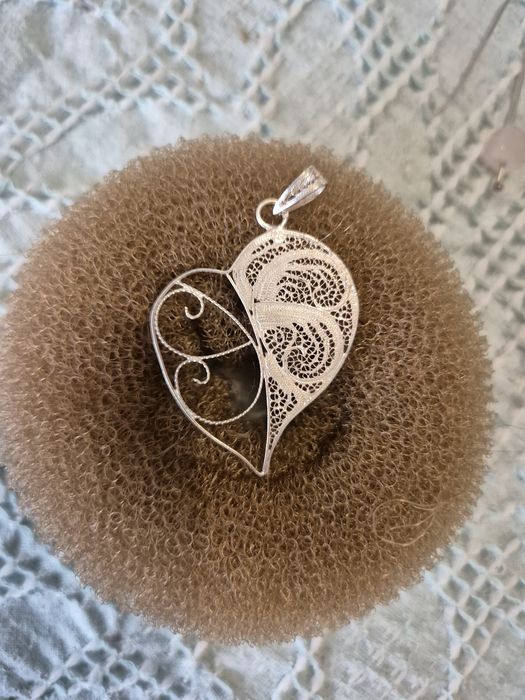 Coração em prata de Viana