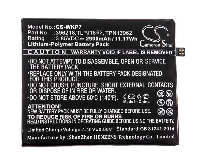 Baterias novas para smartphone WIKO e BQ