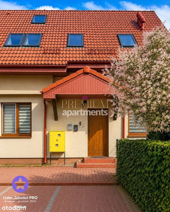 Przytulne mieszkanie z poddaszem i ogrodem 100 m2