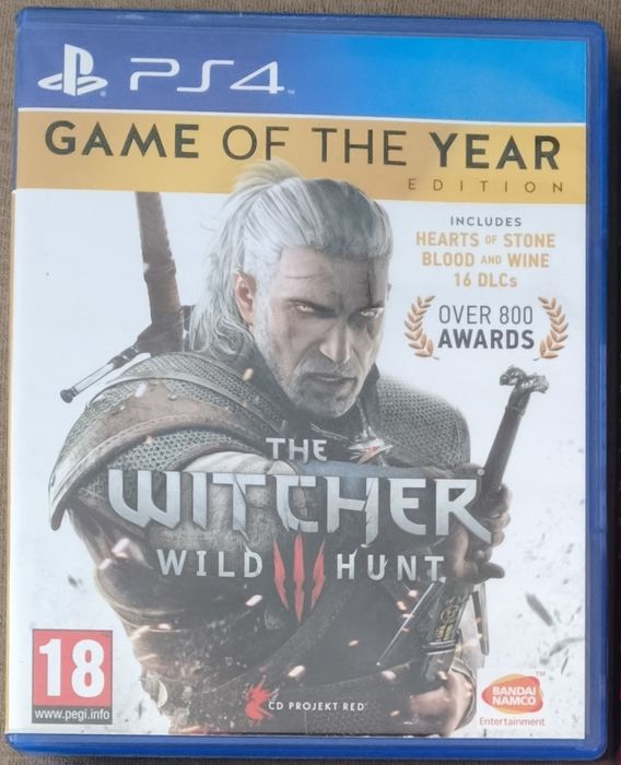 Wiedźmin 3 Dziki Gon ps 4