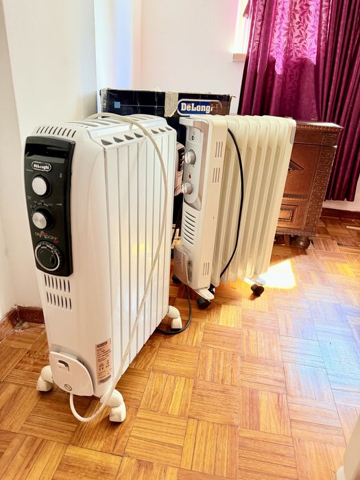 2 Aquecedores Elétricos De’Longhi em Ótimo Estado – Mudança de País