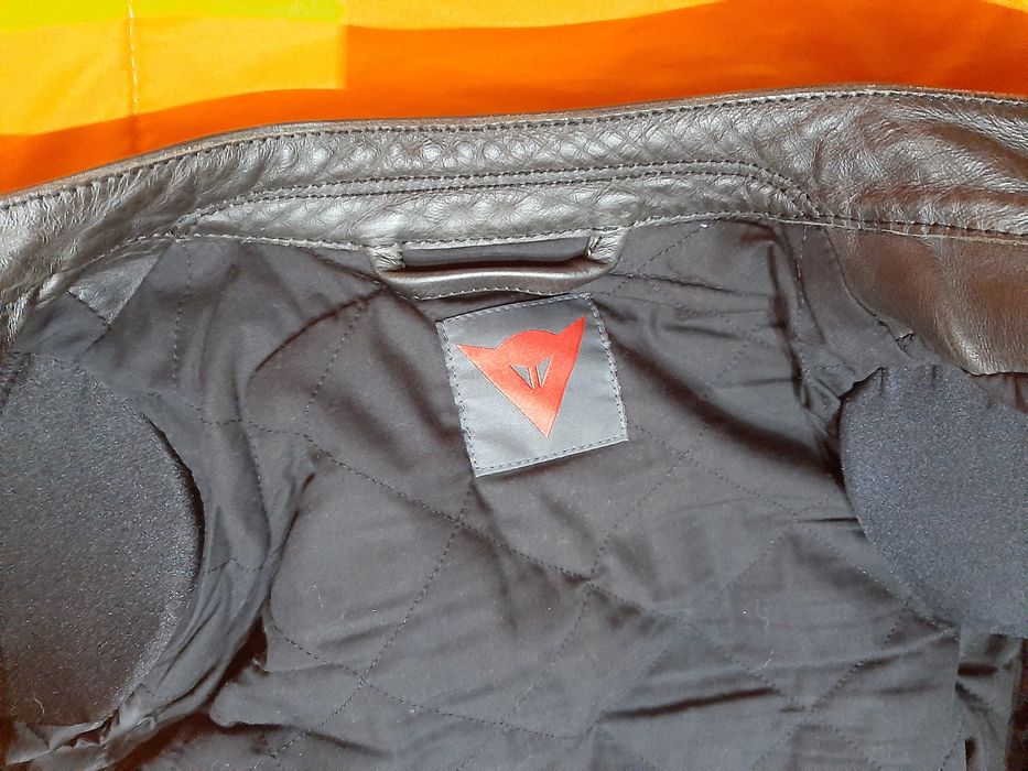 Dainese casaco pele motard senhora 42